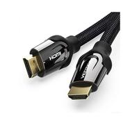 VAA-B05-B1500 15m 4K 30Hz HDMI Male to Male Cable HD Nylon Braided Cord