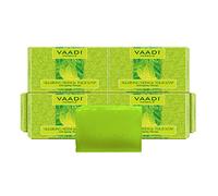 Vaadi Herbals Super Valor Paquete de 6 Alluring Neem y Tulsi jabón con Vitamina E & Aceite De Árbol De Té (6 x 75g)