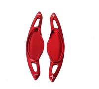 VAAKLM Compatible con Civic para Fe Fel 2021 2022 2023 para Gen 11th G11 Extensión De Cambio De Paleta De Aluminio Accesorios De Decoración De Coche 2 Piezas Paleta Cambio Extensión(Red)