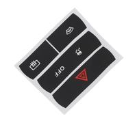 VAAKLM Pegatina para botón de elevalunas Compatible con Ford para S-MAX.1 Pegatina para Botón De Interruptor De Reparación De Doble Flash para Coche. Accesorio para Coche