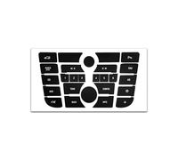 VAAKLM Pegatina para botón de elevalunas Compatible con Opel para GTC Y para Meriva-B 2009, 2010, 2011, 2012, 2013, 2014 Y 2015 Calcomanías para Reparar Botones De CD Y Audio De Coche