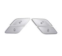 VAAKLM Pegatina para botón de elevalunas Compatible con para Clase-C para W205 2015, 2016, 2017, 2018, 2019, 2020 Y 2021 Pegatinas para Botones De Desbloqueo De Cerradura De Puerta De Coche