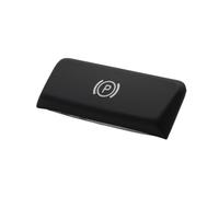 VAAKLM Pegatina para botón de elevalunas Compatible con para Clase-CLA para W117 2013 2014 2015 2016 2017 2018 2019 Cubierta del Botón del Interruptor del Freno De Mano del Coche