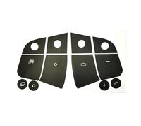 VAAKLM Pegatina para botón de elevalunas Compatible con para W251 para W164 Coche Botón Reparación Calcomanía Pegatina Botón Interior