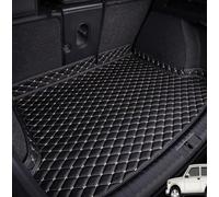 VAATYE Coche Estera Maletero para Renault Grand Scenic IV 7-Seats 2016-2023,Cuero Alfombrillas Antideslizante Maletero Alfombra Maletero Impermeable Accesorios,A/Black-Beige