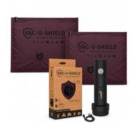 Vac-U-Shield 2 Bolsas de Vacío + Vac-U-Pump, Outdoor Viaje, Rojo 45x34 cm
