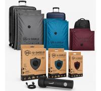 Vac-U-Shield 6 Bolsas + Vac-U-Pump, 3 Tamaños S M L, Kit Viaje Outdoor