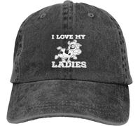 Vaca Amo A Mis Damas Gorra El Sol Cómoda Gorra Beisbol Casuales Sombrero para Deportes Senderismo Unisex