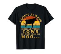 Vaca Animal Farming Moo Cute Cow Camiseta