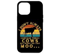 Vaca Animal Farming Moo Cute Cow Carcasa para iPhone 12 Pro Max