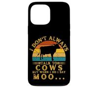 Vaca Animal Farming Moo Cute Cow Carcasa para iPhone 13 Pro Max