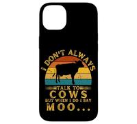 Vaca Animal Farming Moo Cute Cow Carcasa para iPhone 14 Plus