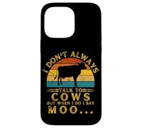 Vaca Animal Farming Moo Cute Cow Carcasa para iPhone 14 Pro Max