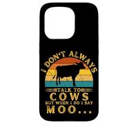 Vaca Animal Farming Moo Cute Cow Carcasa para iPhone 15 Pro
