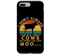 Vaca Animal Farming Moo Cute Cow Carcasa para iPhone 7 Plus/8 Plus