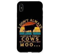 Vaca Animal Farming Moo Cute Cow Carcasa para iPhone XS Max