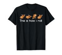 Vaca de las Tierras Altas - Cómo rollo - Highland Cattle Farming Camiseta