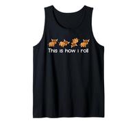 Vaca de las Tierras Altas - Cómo rollo - Highland Cattle Farming Camiseta sin Mangas