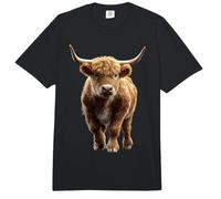 Vaca de Las Tierras Altas Highland Cow Ganadero Vacas Comfort Colors Adult Heavyweight T-Shirt