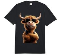 Vaca de Las Tierras Altas Highland Cow Ganadero Vacas Comfort Colors Adult Heavyweight T-Shirt