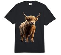 Vaca de Las Tierras Altas Highland Cow Ganadero Vacas Comfort Colors Adult Heavyweight T-Shirt