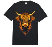 Vaca de Las Tierras Altas Highland Cow Ganadero Vacas Comfort Colors Adult Heavyweight T-Shirt