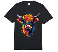 Vaca de Las Tierras Altas Highland Cow Ganadero Vacas Comfort Colors Adult Heavyweight T-Shirt