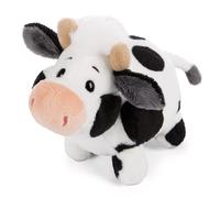NICI Vaca de Peluche Cowluna de 18 cm, Blanco, Suave muñeco, Adorable Animal para abrazarlo y Jugar, Idea de Regalo para niños y Personas Adultas, 62248
