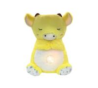 Vaca De Peluche Iluminada - Chupete De Felpa Iluminado Para Niños, Juguete Calmante Animado, Felpa De Vaca Iluminada | Animal De Peluche De Vaca Musical, Felpa Con Luz Nocturna De Canción De Cuna Para