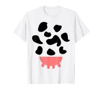 Vaca disfraz ubre manchas de vaca manchas carnaval carnaval Camiseta