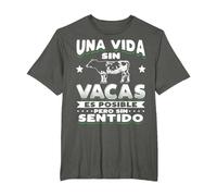 Vaca Ganadero Mujer Ganadera Camiseta, Hombre Tallas Grandes, Asfalto, 4X Alto