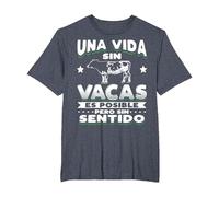 Vaca Ganadero Mujer Ganadera Camiseta, Hombre Tallas Grandes, Azul Jaspeado, 3X Alto
