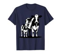 Vaca Holstein con Ternero Camiseta