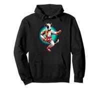 Vaca Karate Kick Punch Cute Funny Cool Martial Arts Cow Sudadera con Capucha