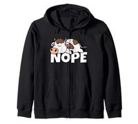 Vaca Lechero Ganadero Not Today Nope Sudadera con Capucha