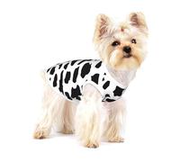 Vaca (Letra pequeña),Camiseta de algodón sin Mangas para Mascotas, Chaleco Transpirable, Suave y elástico para Cachorros,M
