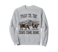 Vaca Occidental Reza hasta Que Las Vacas vuelvan a casa, Amantes de Las Vacas Sudadera