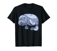 Vaca Sirenia manatí dulce animal manati dibujo regalo Camiseta