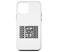 Vaca Susurrador Divertido Granjero Lácteo Vaca Granja Lácteos Chica Mamá Carcasa para iPhone 12 Mini