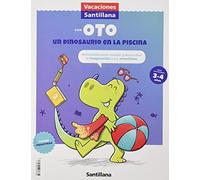 Vacaciones Santillana - Vacaciones con Oto un dinosaurio en la piscina 3-4 años