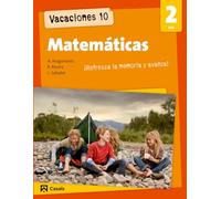 Vacaciones 10. Matemáticas 2 ESO (Cuadernos ESO) - 9788421853207