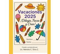 Vacaciones 2025: Dibuja, Traza y Crea!