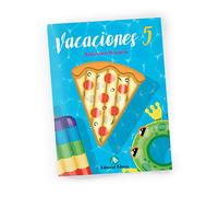 Vacaciones 5 Primaria | Refuerzo de lengua, mates, inglés y medio | 80 páginas con solución y vídeos | Recomendado de 10 a 11 años
