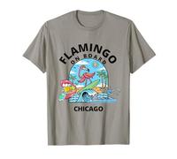 Vacaciones a bordo de Flamingo en Chicago, Illinois Camiseta