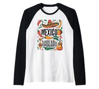 Vacaciones a Juego en Guadalajara Camiseta Manga Raglan