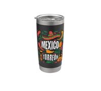 Vacaciones a juego en Torreón Vaso térmico de acero inoxidable de doble pared