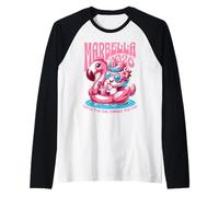 Vacaciones a Marbella y Viaje a Málaga Camiseta Manga Raglan