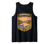 Vacaciones Adirondack New York Adirondacks Gift Lake Camiseta sin Mangas