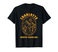 Vacaciones al aire libre Charlotte Carolina del Norte Camiseta