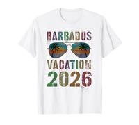 Vacaciones Barbados para niños 2026 Vacay Summer Travel Matching Camiseta